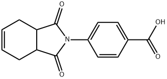 4-(1,3-dioxo-1,3,3a,4,7,7a-hexahydro-2H-isoindol-2-yl)benzoic acid Structural