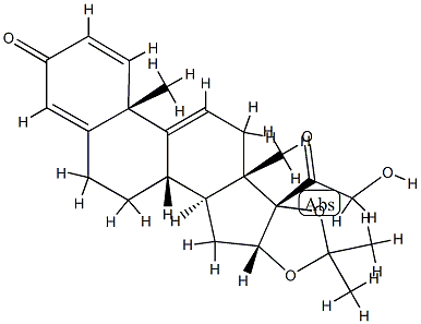 Desonide delta 9 (11) analog Structural