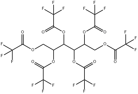 Hexitol, hexakis(trifluoroacetate) Structural
