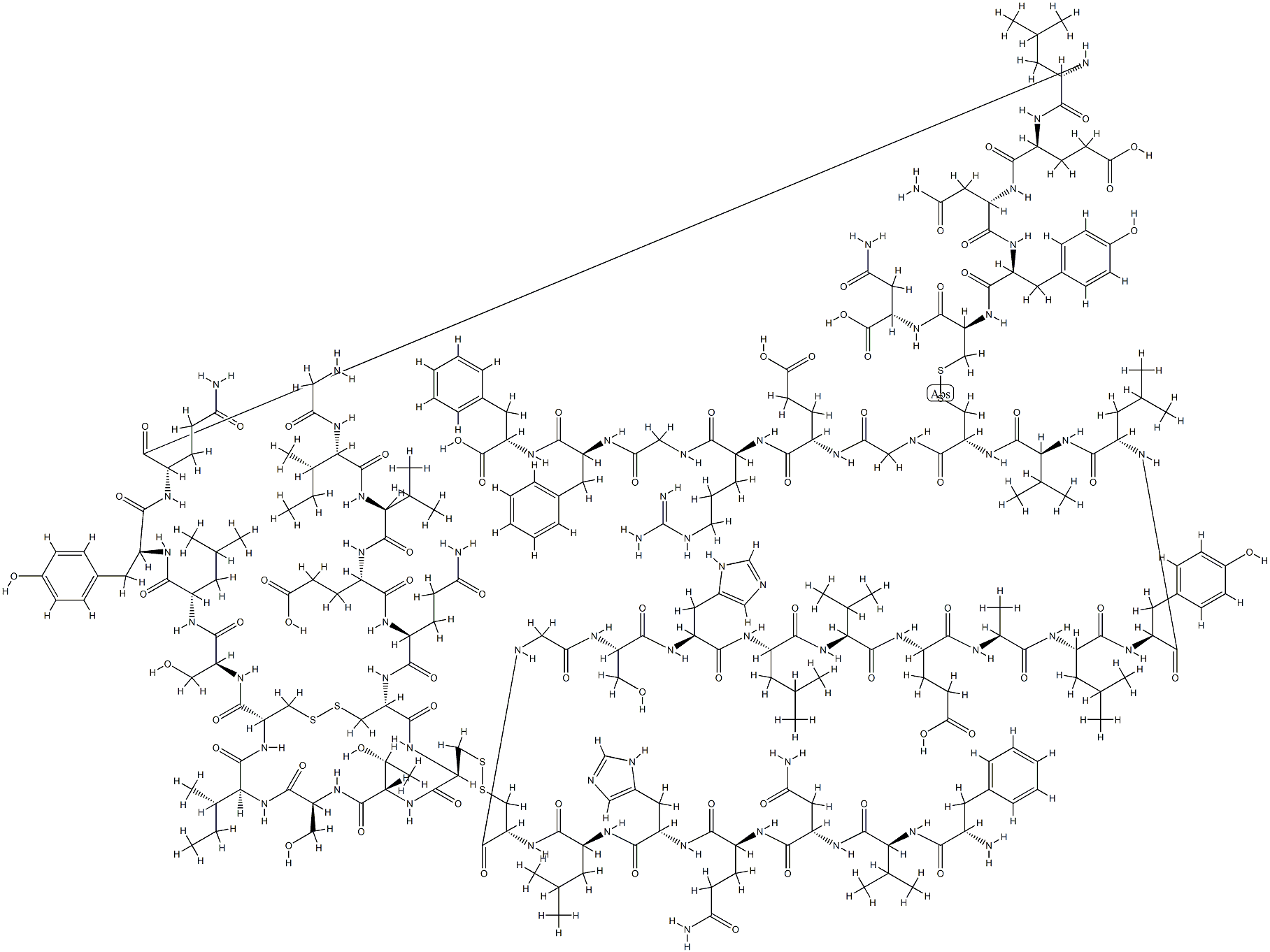 insulin, despentapeptide(B26-B30)- Structural