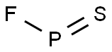 fluoro-sulfanylidene-phosphane Structural