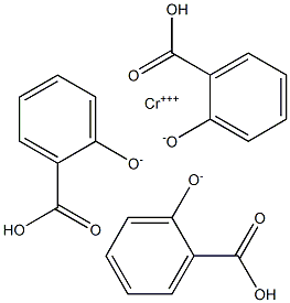 tris(salicylato-O1,O2)chromium Structural