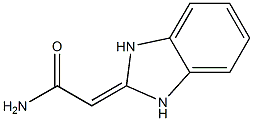 delta2,alpha-Benzimidazolineacetamide (8CI) Structural
