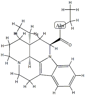 (+)-(14β)-Dihydrovinpocetine Structural