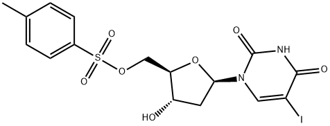 2'-Deoxy-5-iodouridine 5'-(4-methylbenzenesulfonate) Structural