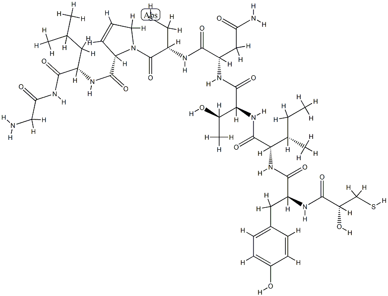 oxytocin, hydroxy-Thr(4)- Structural