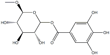 glucogallin Structural