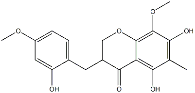 Ophiopogonanone E Structural