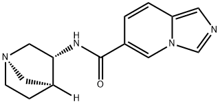 Imidazo[1,5-a]pyridine-6-carboxamide, N-(1R,3R,4S)-1-azabicyclo[2.2.1]hept- Structural