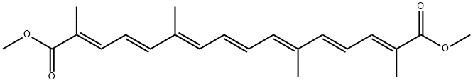 Dimethylcrocetin Structural