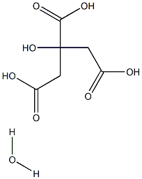Citric acid monohydrate Structural