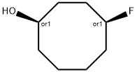 Cyclooctanol, 4-fluoro-, (1R,4S)-rel- (9CI) Structural