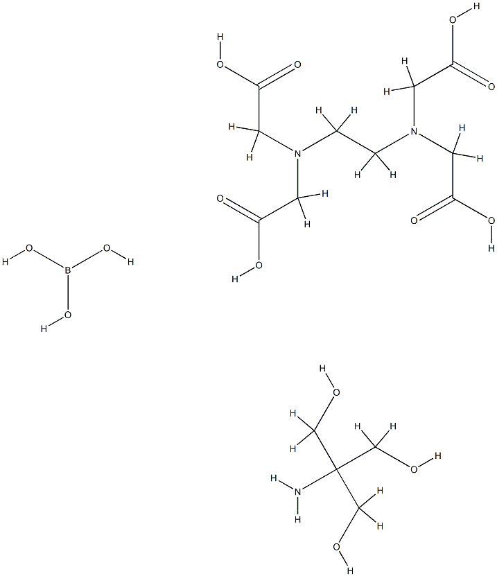 TRIS BORATE EDTA BUFFER, 10X, DNASE, RNASE AND PROTEASE FREE, PH 8.3, FOR MOLECULAR BIOLOGY Structural