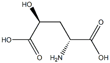 D-erythro-4-hydroxyglutamic acid Structural