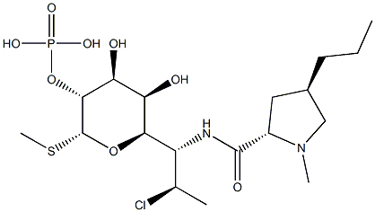 7-Epi Clindamycin 2-Phosphate Structural