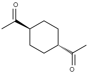 Ethanone, 1,1-trans-1,4-cyclohexanediylbis- (9CI) Structural