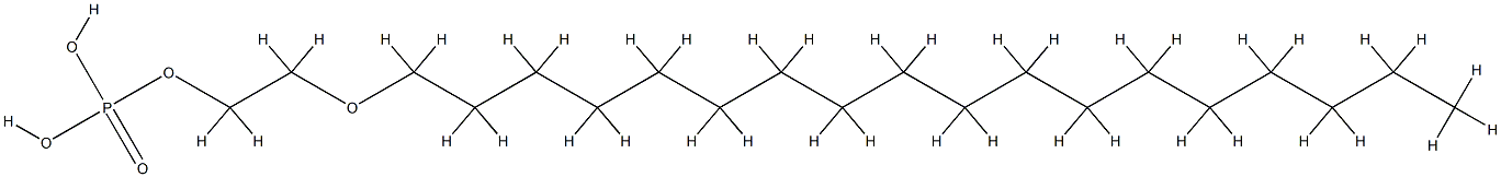 STEARETH-2 PHOSPHATE Structural