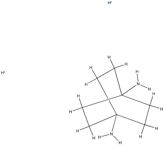 Bicyclo[2.2.2]octane-1,4-diamine, conjugate diacid (9CI) Structural