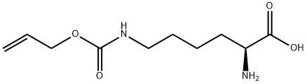 H-LYS(ALLOC)-OH Structural