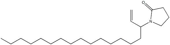 POLY(1-VINYLPYRROLIDONE)-GRAFT-(1-HEXADECENE) Structural