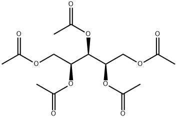 Xylitol, pentaacetate(6CI,7CI,8CI,9CI) Structural
