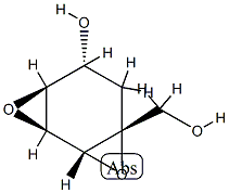 D-allo-Inositol, 3,4:5,6-dianhydro-2-deoxy-3-C-(hydroxymethyl)- (9CI) Structural