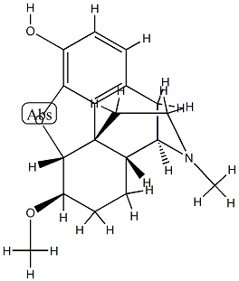 O6-Methyl-7,8-dihydro-6-isoMorphine Structural