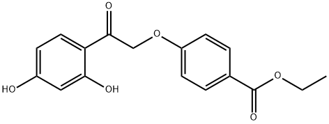ethyl 4-[2-(2,4-dihydroxyphenyl)-2-oxoethoxy]benzoate