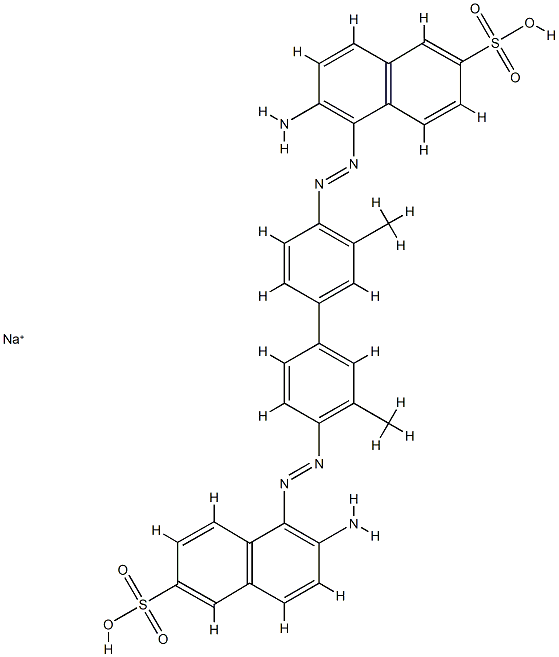 5,5'-[3,3'-Dimethyl-1,1'-biphenyl-4,4'-diylbis(azo)]bis[6-aminonaphthalene-2-sulfonic acid sodium] salt