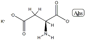 L-Aspartic acid, homopolymer, potassium salt Structural