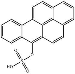 BENZO(A)PYRENYL-6-SULPHATE Structural