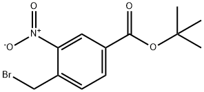 tert-butyl 4-(bromomethyl)-3-nitrobenzoate Structural