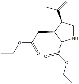 Kainicaciddiethylester Structural