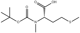 Boc-N-Me-Met-OH Structural