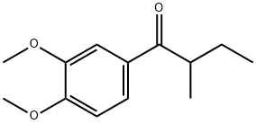 34DIMETHOXY2METHYLBUTYROPHENONE Structural