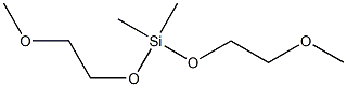 Poly(oxy-1,2-ethanediyl), .alpha.,.alpha.-(dimethylsilylene)bis.omega.-methoxy- Structural