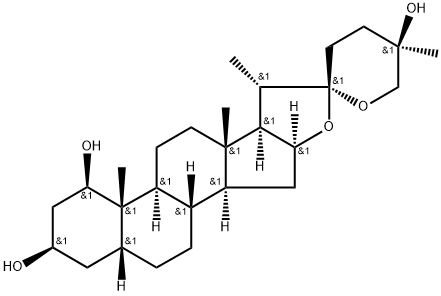 (25R)-5β-Spirostane-1β,3β,25-triol