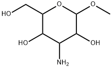 Hexopyranoside, methyl 3-amino-3-deoxy- (9CI) Structural