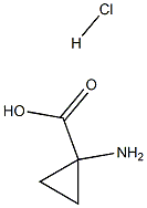 1-Aminocyclopropane-1-carboxylic acid hydrochloride Structural