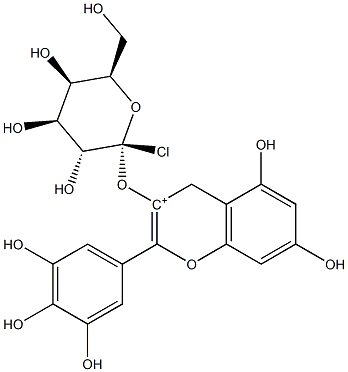 Delphinidin 3-galactoside chloride