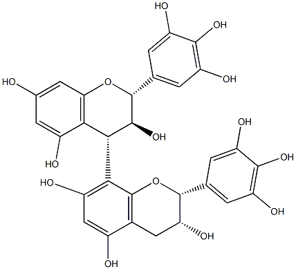 Gallocatechin-(4alpha->8)-epigallocatechin Structural