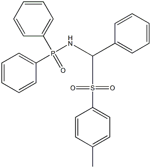 N-(Diphenylphosphinyl-α-(p-tosyl)benzyl  amine