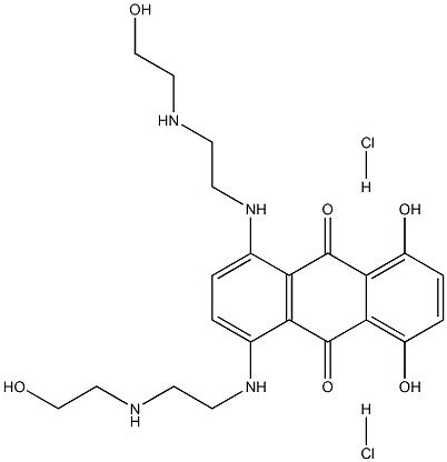 Mitoxantrone hydrochloride Structural