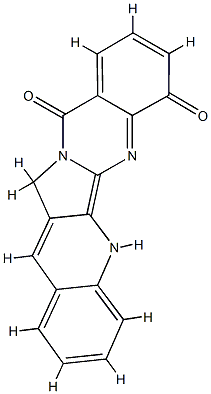 Quino[2,3:3,4]pyrrolo[2,1-b]quinazolin-11(13H)-one,  7-hydroxy- Structural