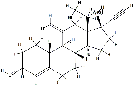 Desogestrel Related Compound (3-alpha-Hydroxy Desogestrel) Structural