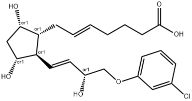 5-Heptenoic acid, 7-[(1R,2R,3R,5S)-2-[(1E,3R)-4-(3-chlorophenoxy)-3-hydroxy-1-buten-1-yl]-3,5-dihydroxycyclopentyl]-, (5E)-rel-