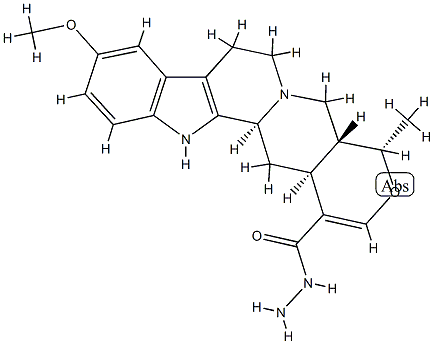 10-Methoxy raubasinique acide hydrazide [French]