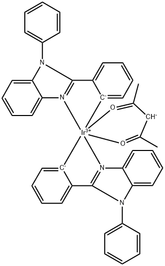 Iridium,(2,4-pentanedionato-κO,κO')bis- Structural