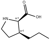 D-Proline, 3-propyl-, (3S)-rel- (9CI) Structural