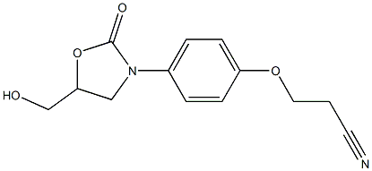 (p-Cyano-2 ethoxyphenyl)-3 hydroxymethyl-5 oxazolidinone-2 [French]